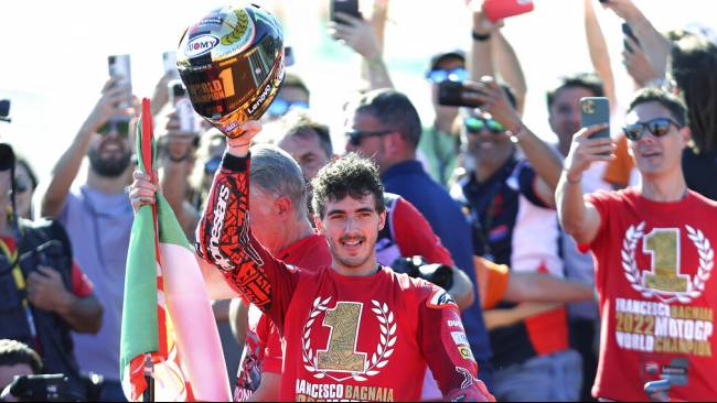 Kata Bagnaia Usai Jadi Juara Dunia MotoGP 2022