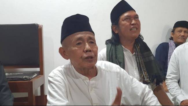 Imam Jemaah Masjid Aolia KH Ibnu Hajar Sholeh Pranolo atau akrab dipanggil Mbah Benu.