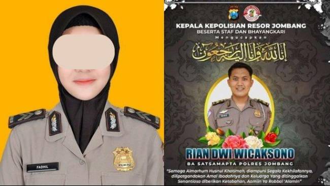Sederet fakta kasus polwan bakar suami di Mojokerto.