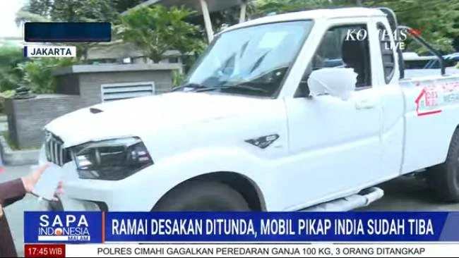 Visual Mobil Pikap Impor India untuk Koperasi Desa Merah Putih ...